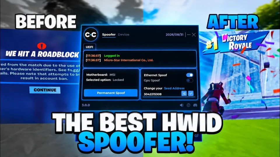 How does an HWID spoofer fix hardware ID bans permanently